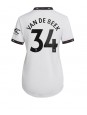 Manchester United Donny van de Beek #34 Auswärtstrikot für Frauen 2022-23 Kurzarm